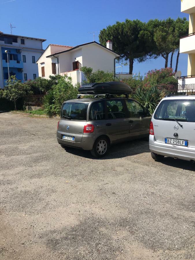 Parco Adamantina Di Fronte Al Mare Apartman Diamante Kültér fotó