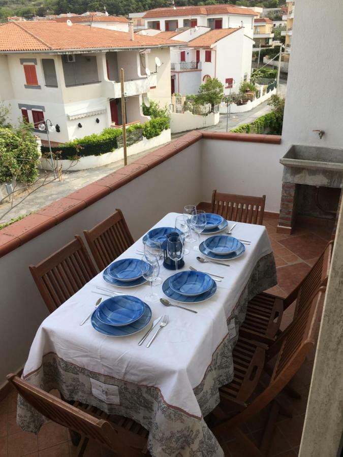 Parco Adamantina Di Fronte Al Mare Apartman Diamante Kültér fotó